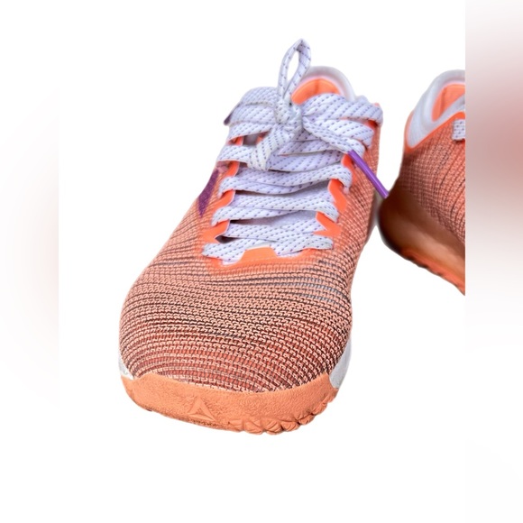 Reebok  Women's Nano 8 orange, purple white Fuctional Cross Trainer Snea… - Picture 2 of 14